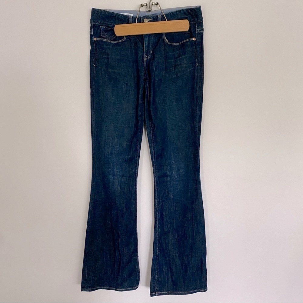 Y2K Gap Dark Wash Perfect Boot Cut Jeans - Picture 2 of 7